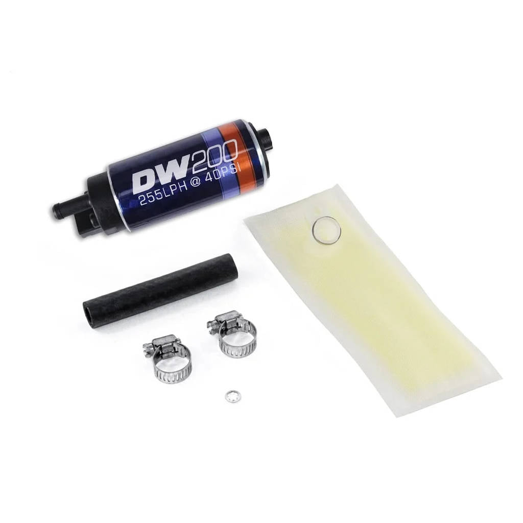 DEATSCHWERKS 9-201-0846 DW200 series, 255lph in-tank fuel pump w/install kit for Integra 94-01 and Photo-0