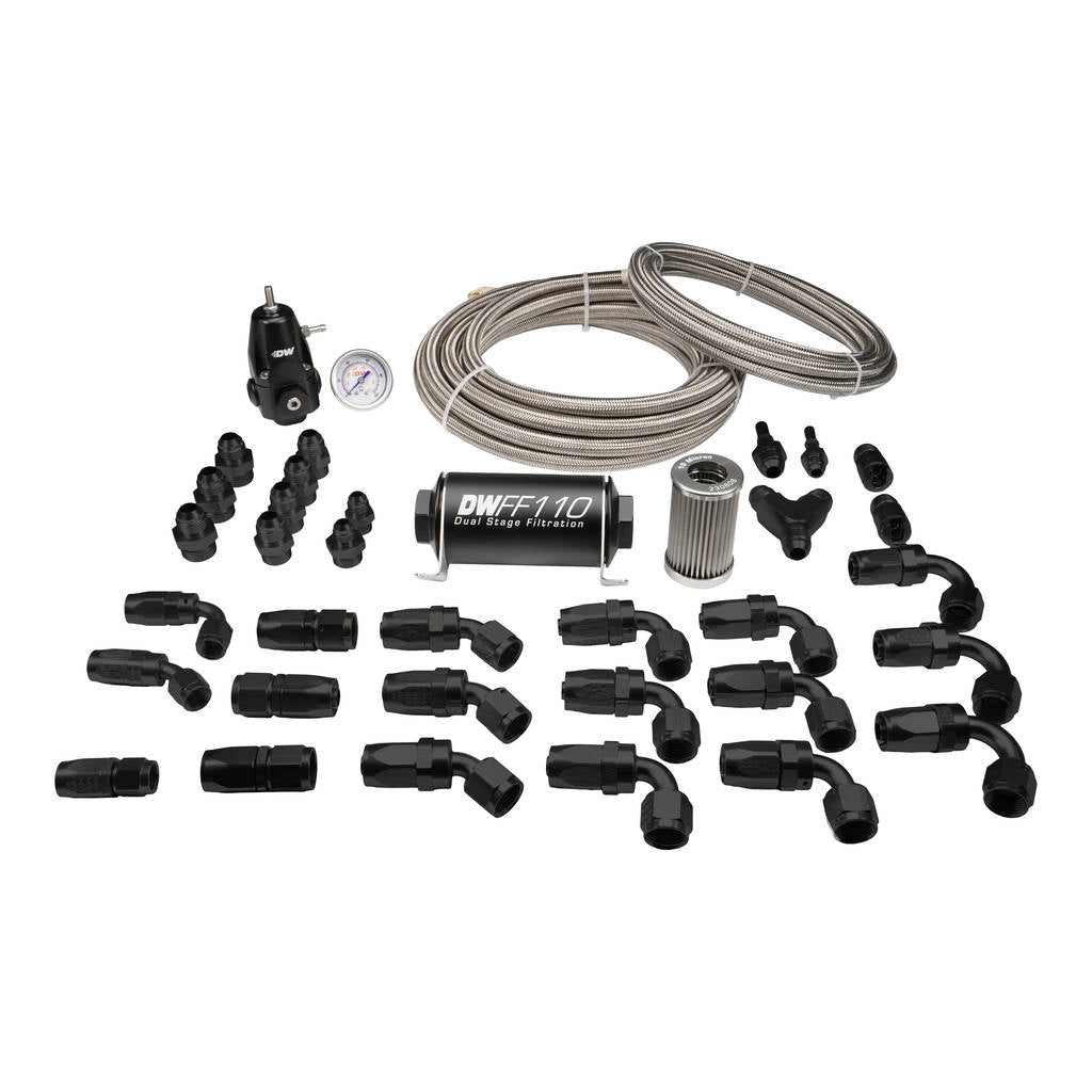 DEATSCHWERKS 9-201s-1006 DW200 series, 255lph in-tank fuel pump w/install kit for TC 05-10 Photo-0