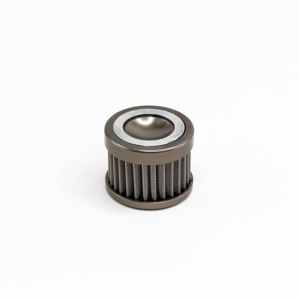 DEATSCHWERKS 8-02-070-100 In-line fuel filter element, stainless steel 100 micron. Fits with DW 70mm Photo-0