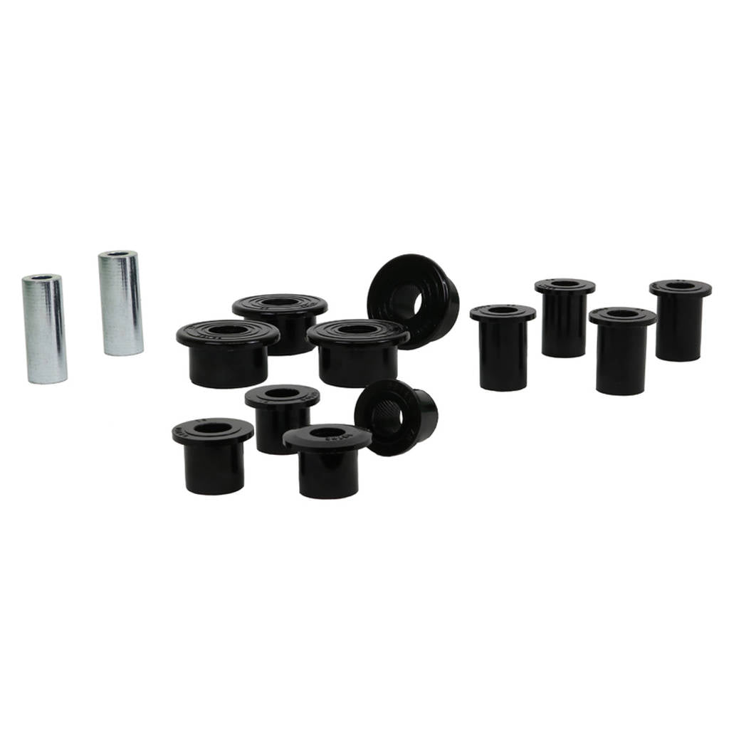 WHITELINE WEK010 Rear Leaf Spring - Bushing Kit for Ford Ranger PX, PY/Mazda BT-50 UP, UR 2wd/4wd Photo-0