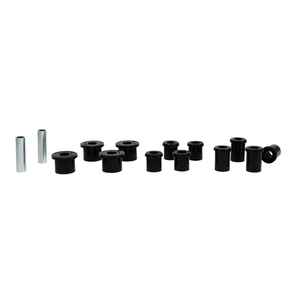 WHITELINE WEK030 Rear Leaf Spring - Bushing Kit for Toyota HiLux 1988-2005 Photo-0