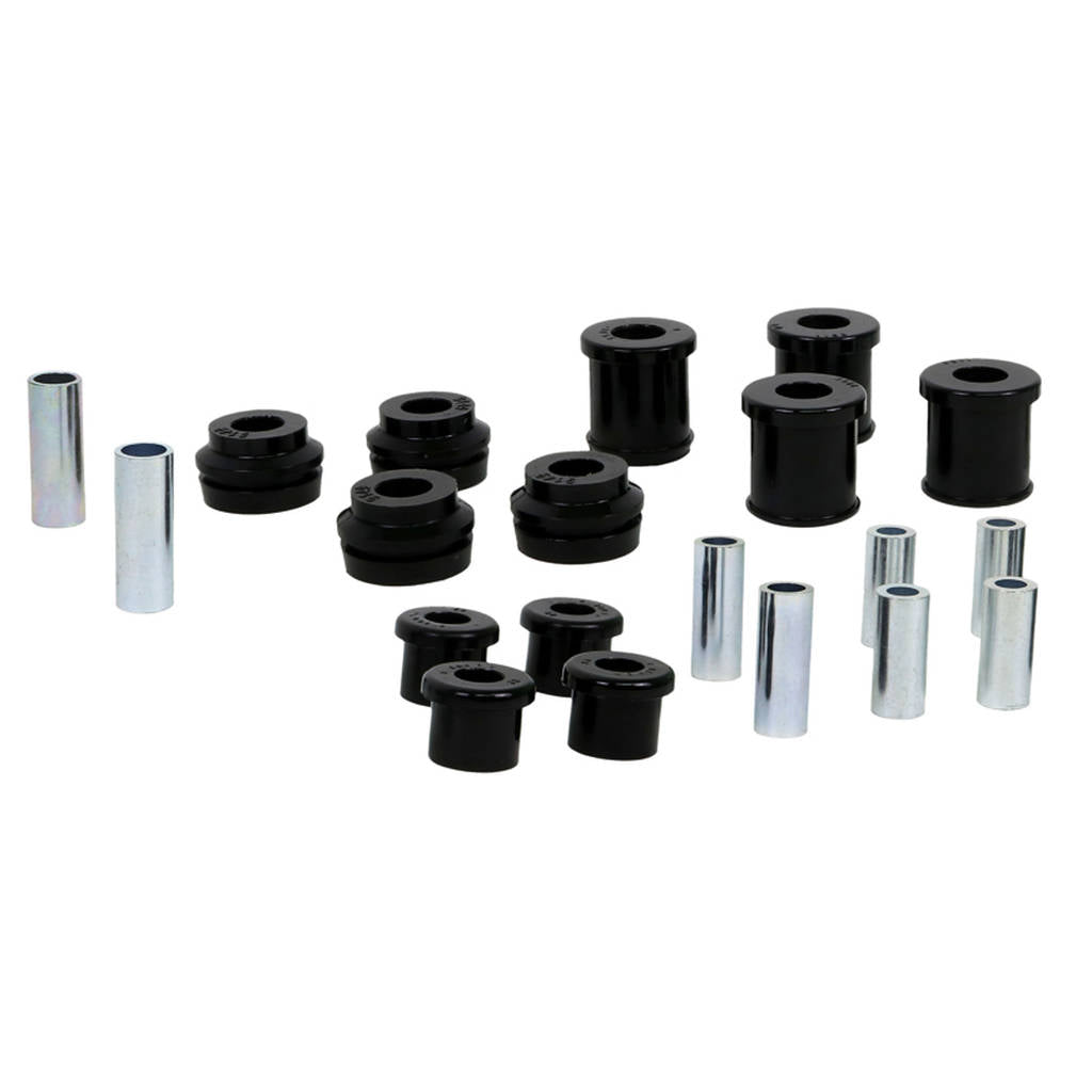 WHITELINE WEK020 Front Control Arm/Strut Rod - Bushing Kit for Nissan Navara D22 2wd Photo-0