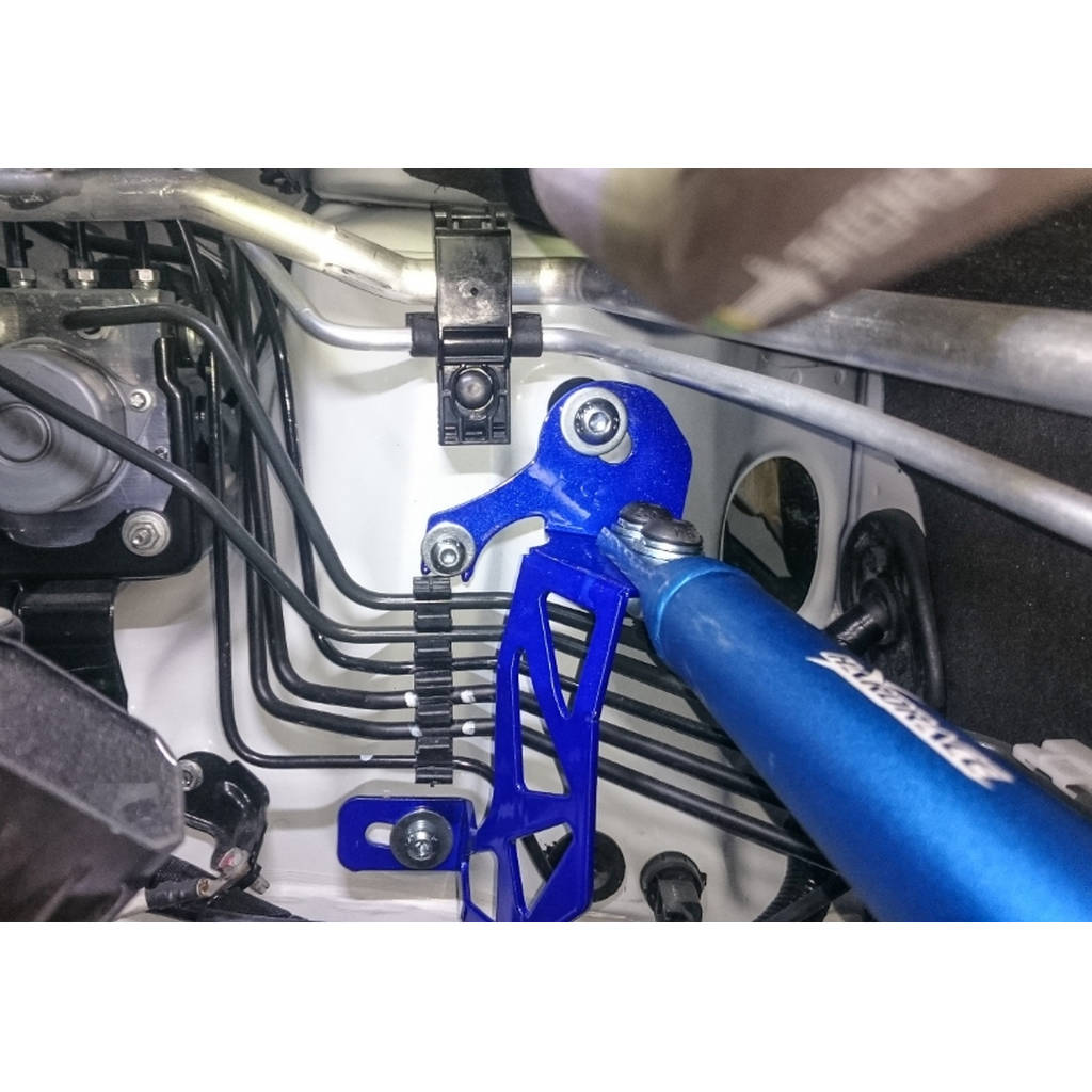 HARDRACE 8561 BODY REINFORCED BAR HONDA FIT '14- Photo-4