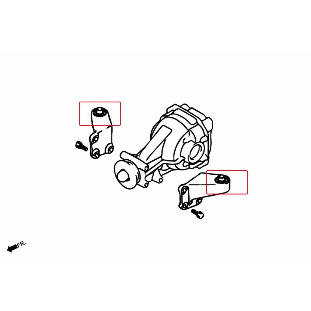 HARDRACE 7295 HARDEN RUBBER BUSHING MITSUBISHI LANCER EVO 96- Photo-1