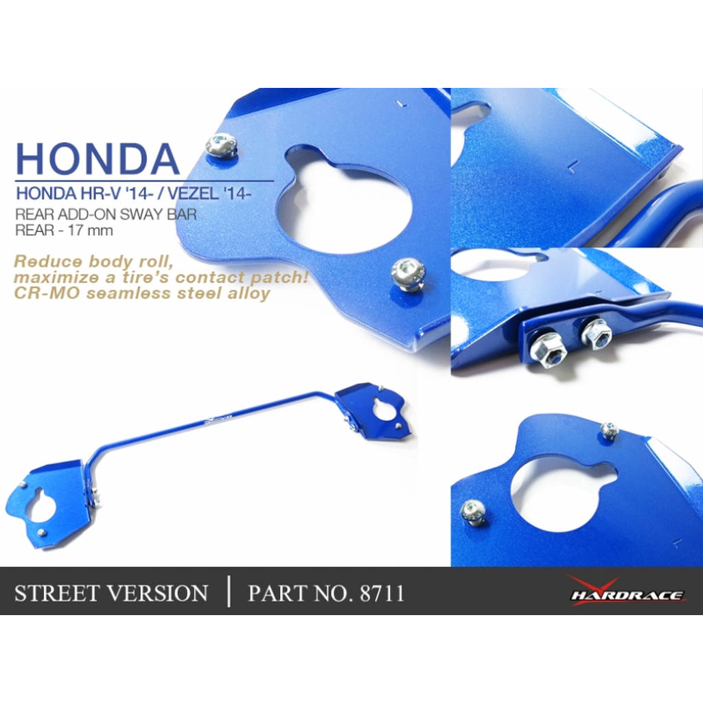 HARDRACE 8711 SWAY BAR HONDA HRV '14- Photo-7