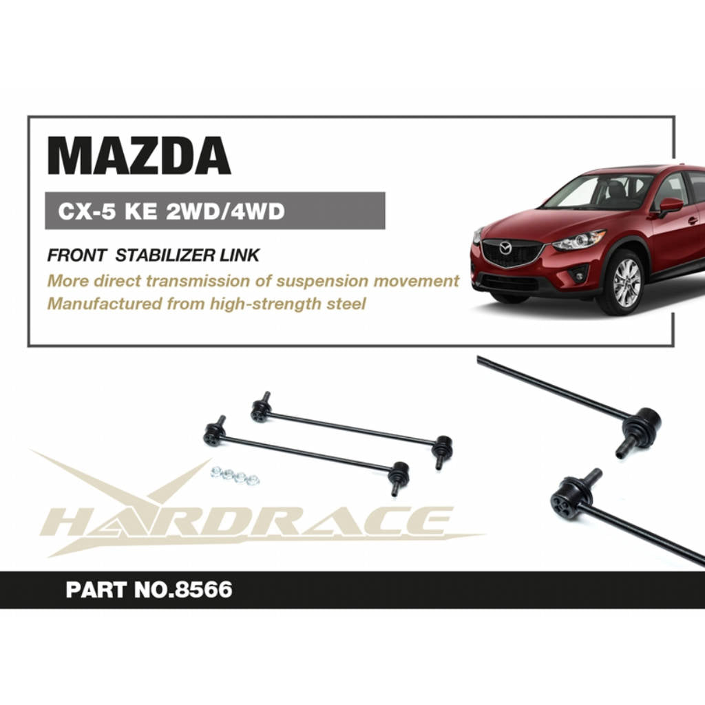 HARDRACE 8566 REINFORCED FIXED STABILIZER LINK MAZDA CX5 12- Photo-1