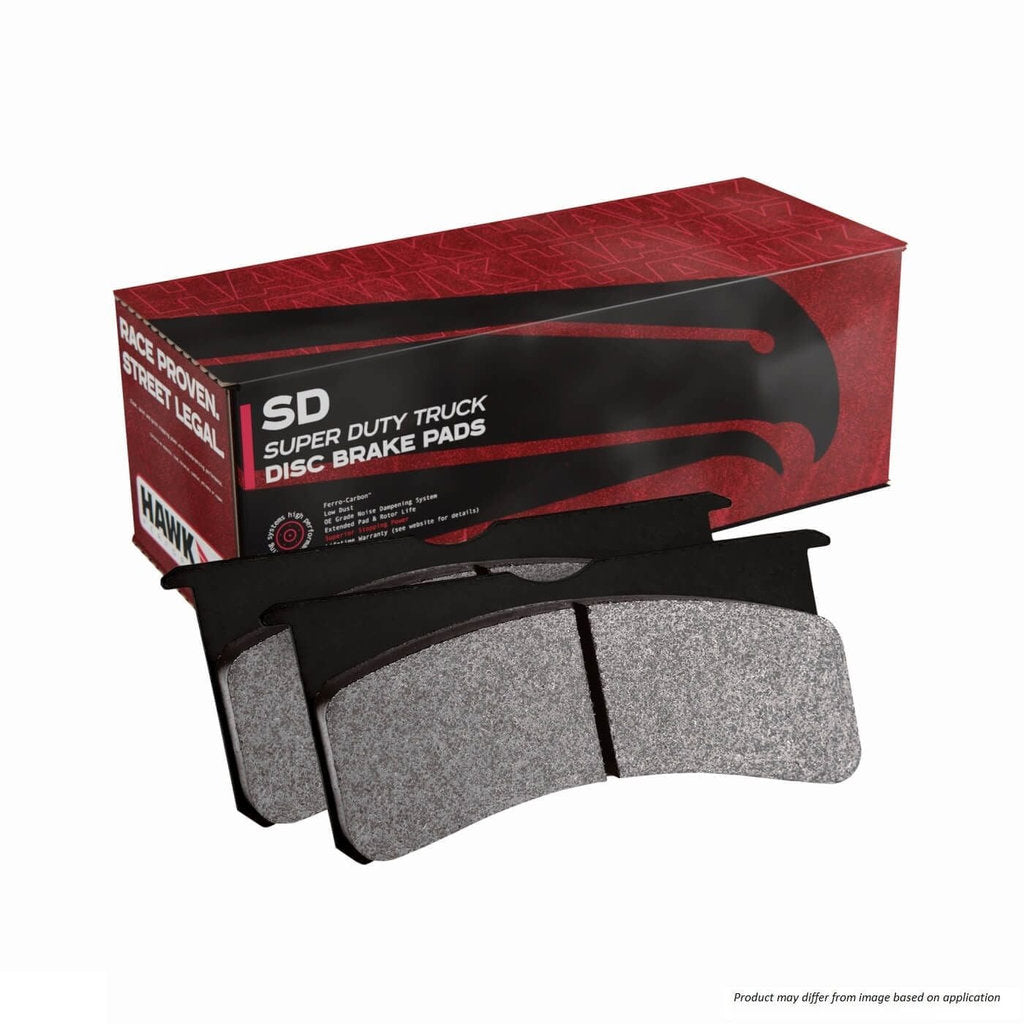 HAWK HB672P.714 Brake Pads Super Duty Front FORD F-150 Raptor 2017+ Photo-0