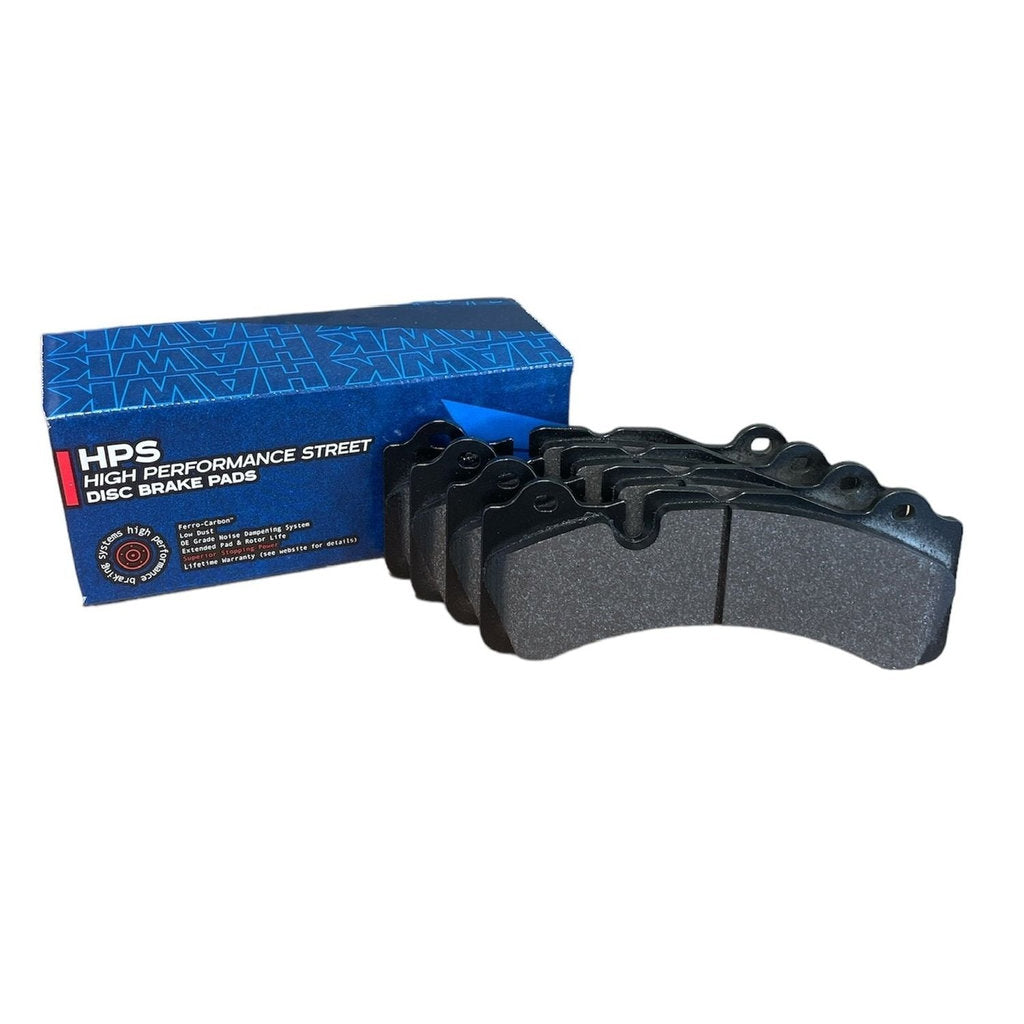HAWK HB582F.660 Brake Pads HPS Brembo Scalloped Photo-0
