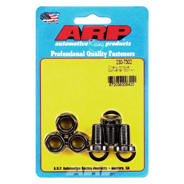 ARP 230-7302 Torque Converter Bolt Kit for Chevrolet. Powerglide. TH350 & TH400. w/ most aftermarket converters Photo-0