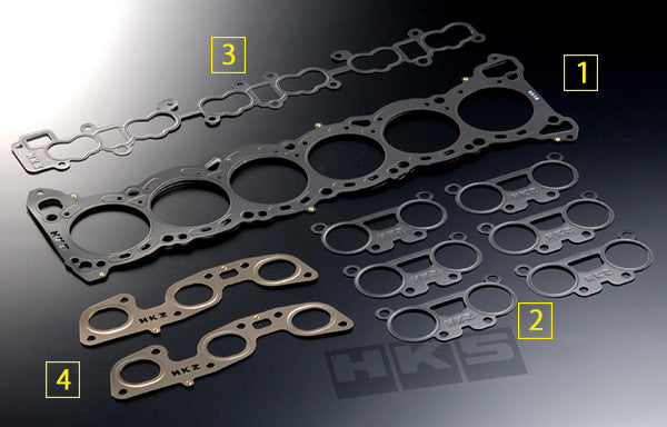HKS 23009-AN012 Head Gasket Kit For Engine Overhaul Stopper 1.6 mm for RB26 Photo-0