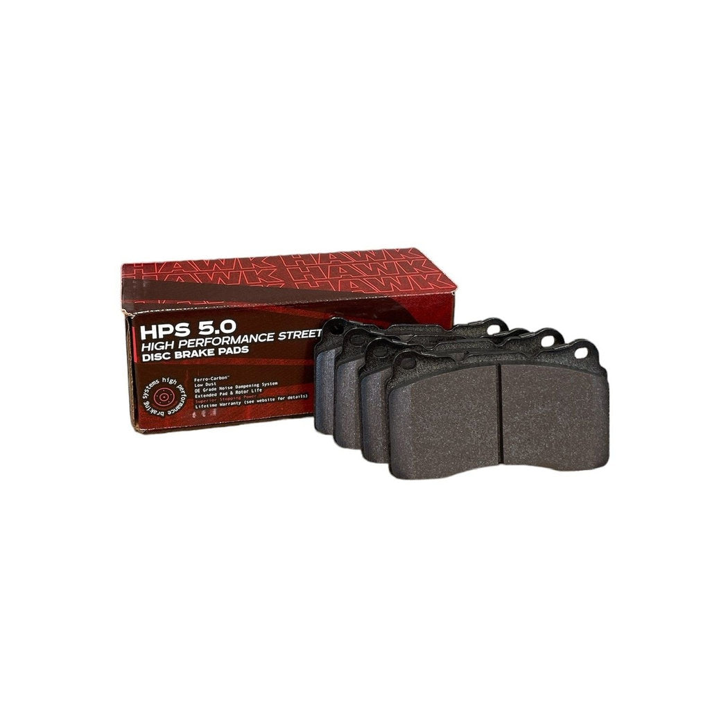 HAWK HB453B.585 Brake Pads HPS 5.0 Front SUBARU Impreza STI/MITSUBISHI EVO 4-X Photo-0