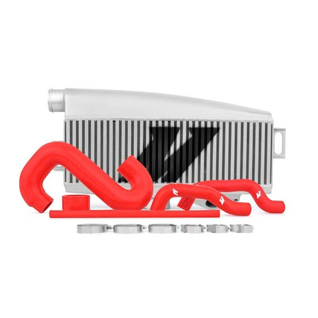 MISHIMOTO MMTMIC-WRX-01SLRD SUBARU WRX/STI Performance Top-Mount Intercooler Kit, Silver Intercooler Photo-0