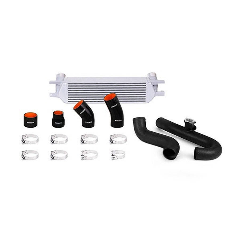 MISHIMOTO MMINT-MUS4-15KWSL FORD Mustang EcoBoost Performance Intercooler Kit, 2015+ Silver Intercoo Photo-0