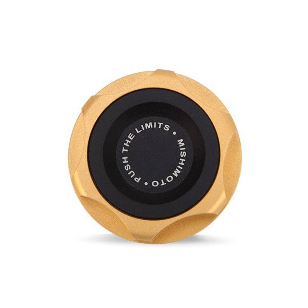 MISHIMOTO MMOFC-SUB-GD Limited Edition SUBARU Oil Filler Cap, Gold Photo-0