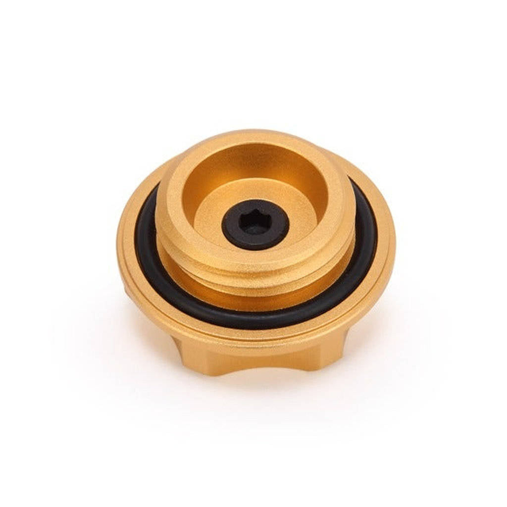 MISHIMOTO MMOFC-SUB-GD Limited Edition SUBARU Oil Filler Cap, Gold Photo-2