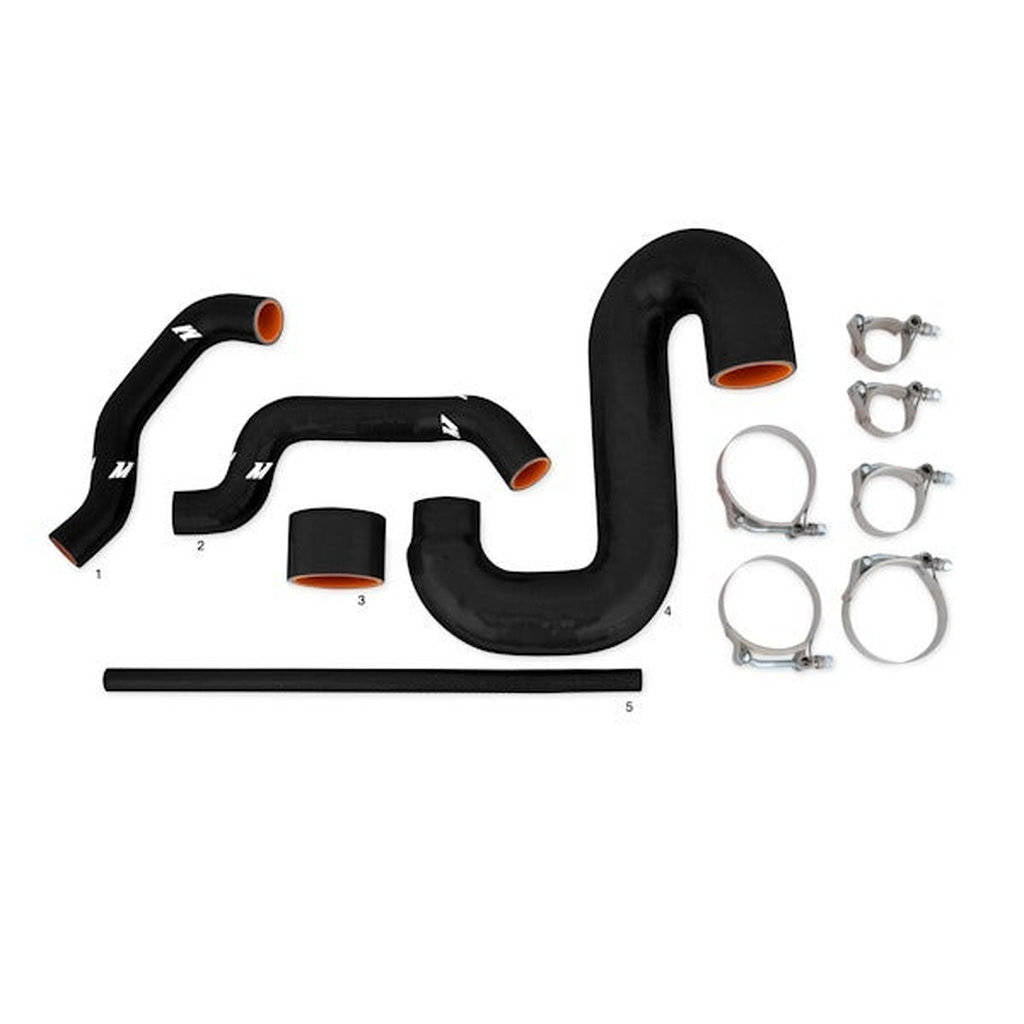 MISHIMOTO MMTMIC-WRX-01SLBK SUBARU WRX/STI Performance Top-Mount Intercooler Kit, Silver Intercooler Photo-11