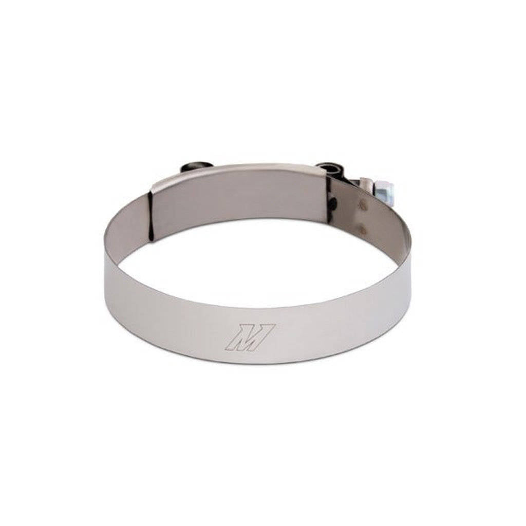 MISHIMOTO MMCLAMP-4 Stainless Steel T-Bolt Clamp, 3.86" - 4.17" (98MM - 106MM) Photo-0