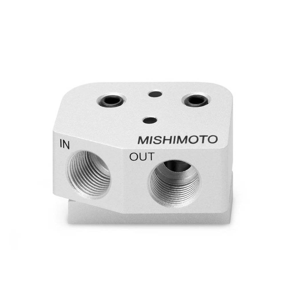 MISHIMOTO MMOCA-GTO LS1/LS2 Front-Sump Oil Cooler Adapter Photo-1