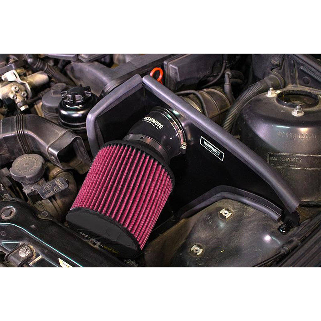 MISHIMOTO MMAI-E46-01BK BMW 330i Performance Air Intake, 20012006 Black Photo-4