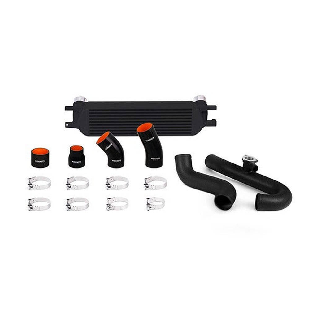MISHIMOTO MMINT-MUS4-15KWBK FORD Mustang EcoBoost Performance Intercooler Kit, 2015+ Black Intercool Photo-0