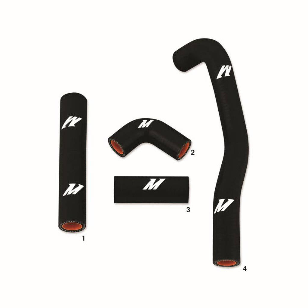 MISHIMOTO MMDBH-KX500-88KTGR Kawasaki KX500 Silicone Hose Kit, 1988-2004 Photo-4