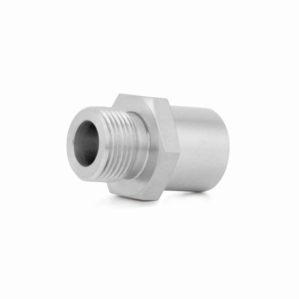 MISHIMOTO MMSPA-M20 Stainless Steel Sandwich Plate Adapter, M20 Photo-1