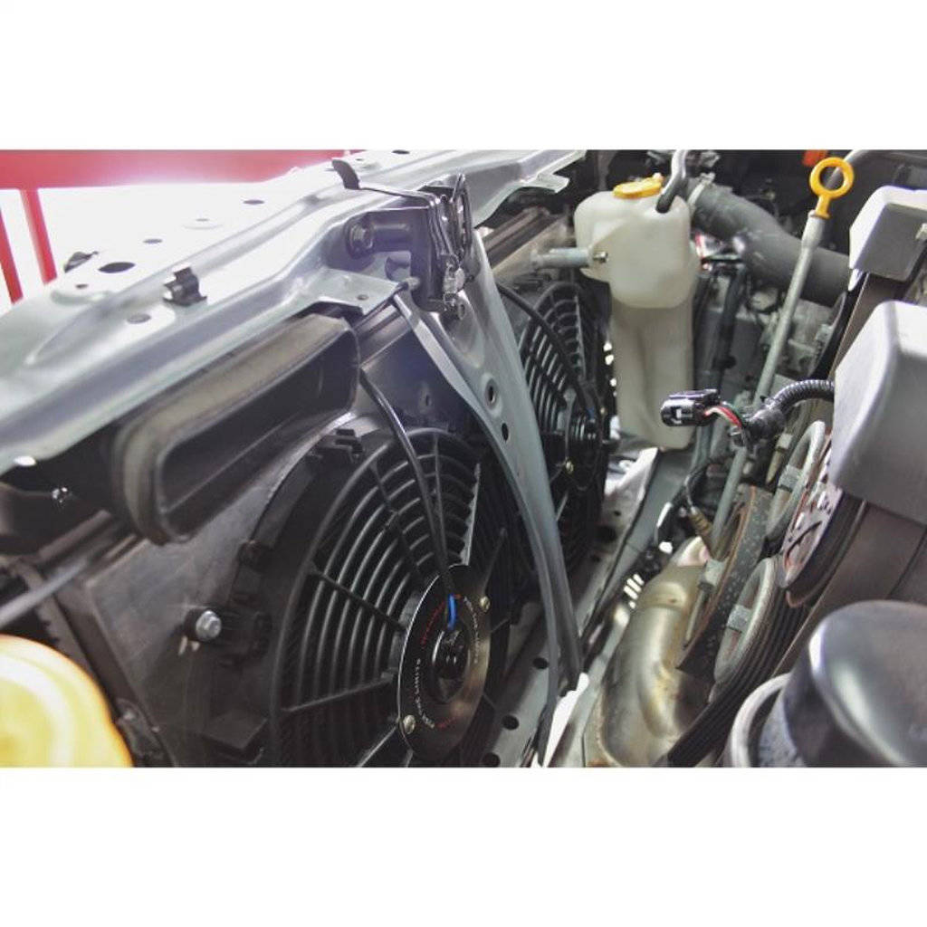 MISHIMOTO MMFS-BRZ-13P SUBARU BRZ/SCION FRS/TOYOTA GT86 Plug-N-Play Performance Aluminum Fan Shroud, Photo-5