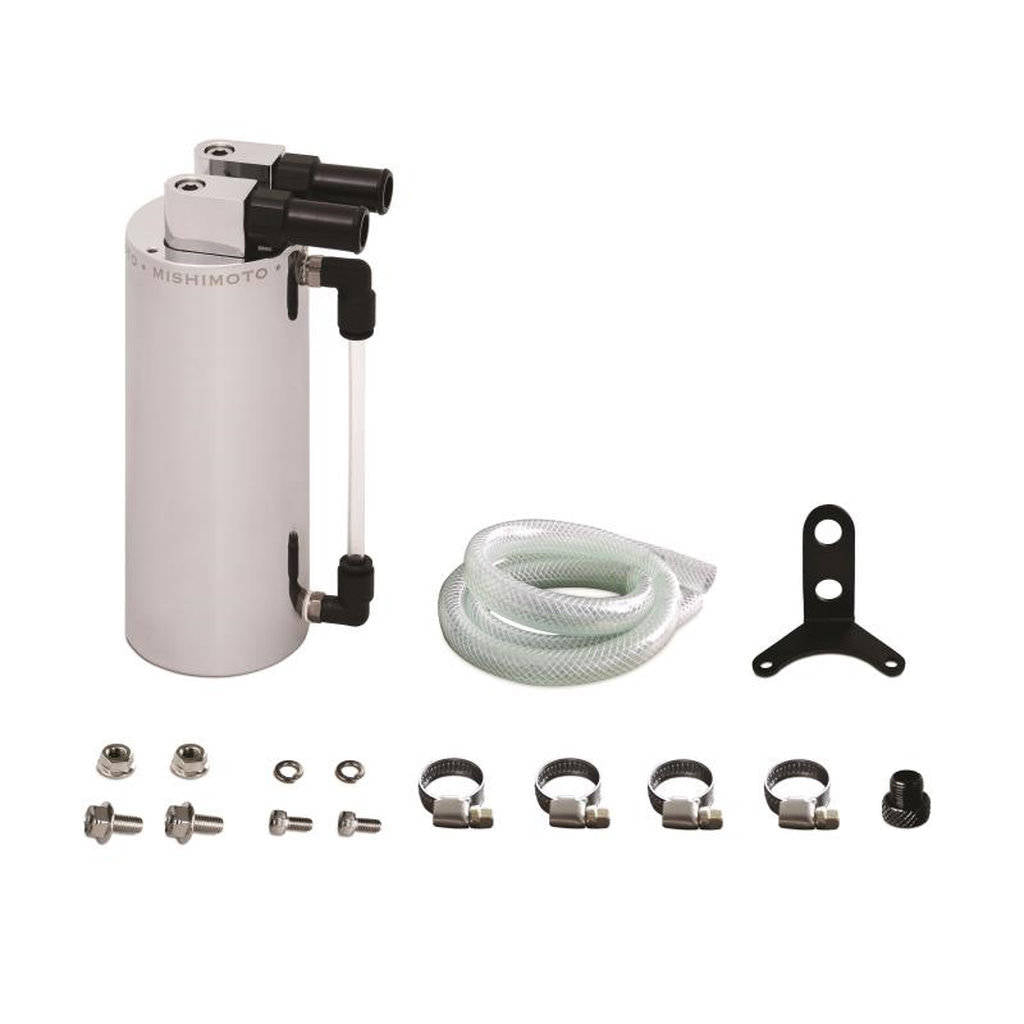 MISHIMOTO MMOCC-SA Aluminum Oil Catch Can - Small Photo-0