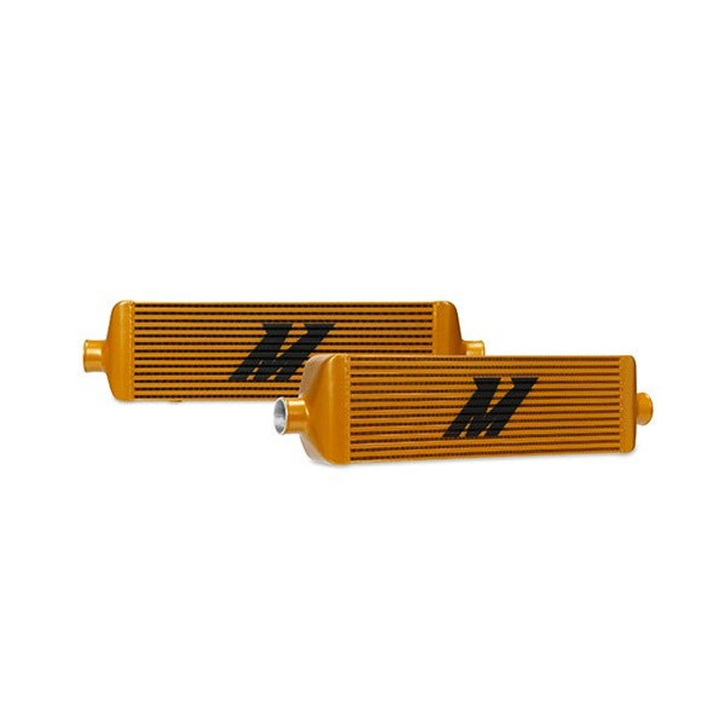 MISHIMOTO MMINT-UJG UNIVERSAL Intercooler J-Line, Gold Photo-0