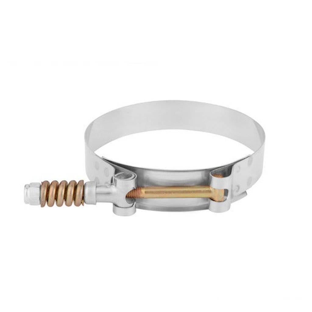 MISHIMOTO MMCLAMP-375T Stainless Steel Constant Tenstion T-Bolt Clamp, 3.50" - 3.82" (89MM - 97MM) Photo-1