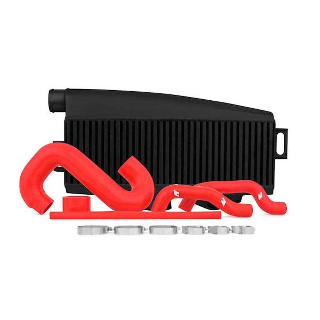 MISHIMOTO MMTMIC-WRX-01BKRD SUBARU WRX/STI Performance Top-Mount Intercooler Kit, Black Intercooler, Photo-0