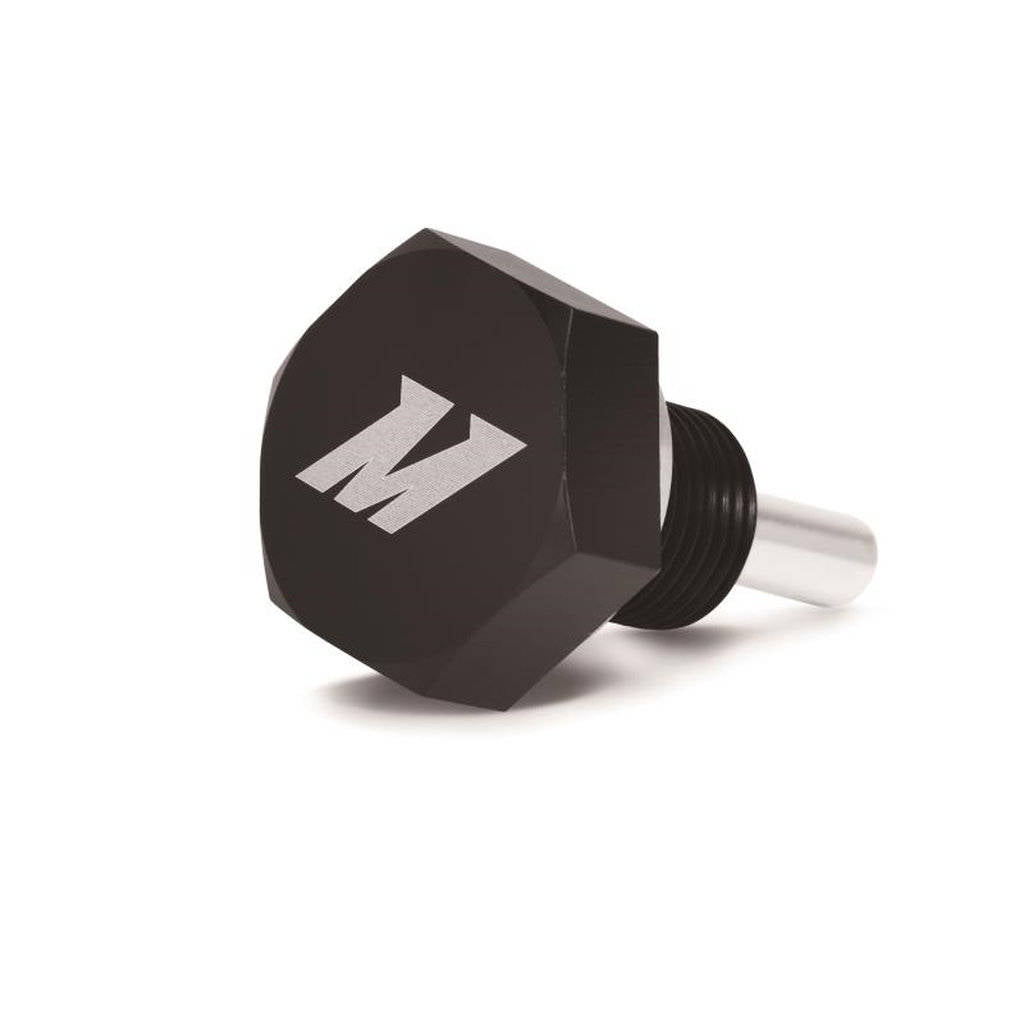 MISHIMOTO MMODP-14125B Magnetic Oil Drain Plug M14 x 1.25, Black Photo-1
