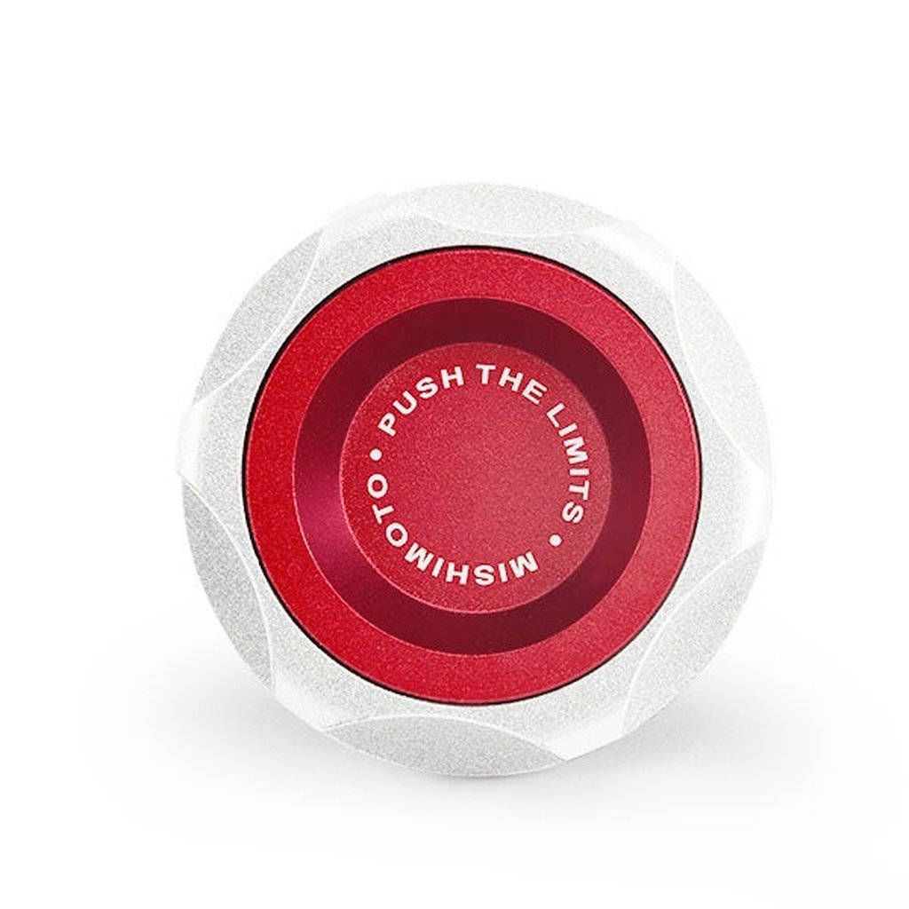 MISHIMOTO MMOFC-LSX-RD GM LS Engine Oil Filler Cap, Red Photo-3