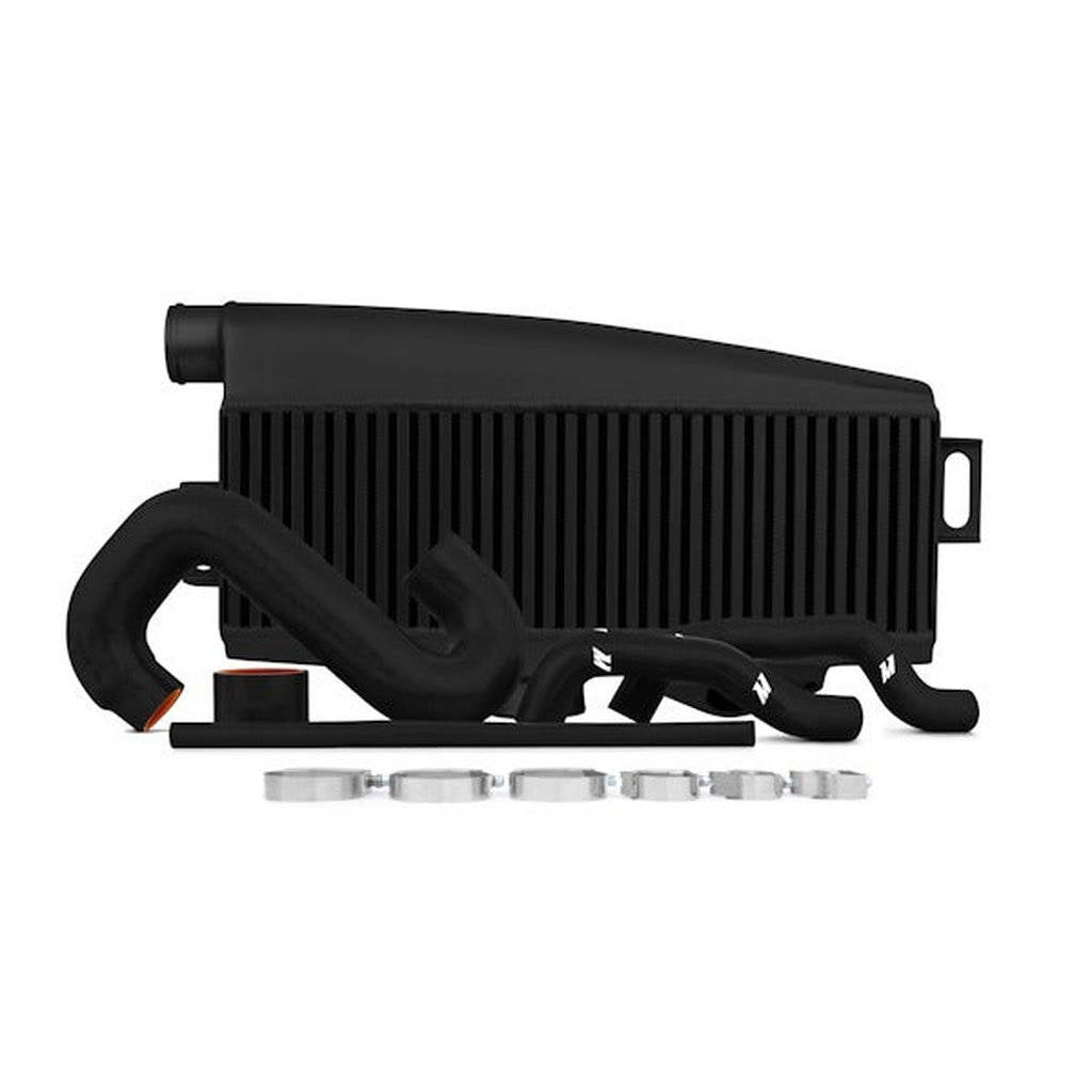 MISHIMOTO MMTMIC-WRX-01BKBK SUBARU WRX/STI Performance Top-Mount Intercooler Kit, Black Intercooler, Photo-0