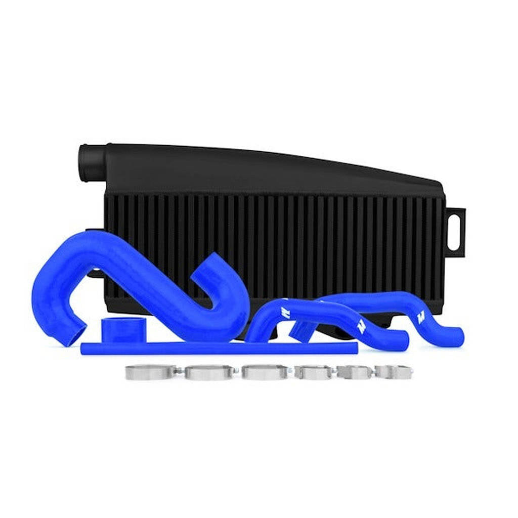 MISHIMOTO MMTMIC-WRX-01BKBL SUBARU WRX/STI Performance Top-Mount Intercooler Kit, Black Intercooler, Photo-0