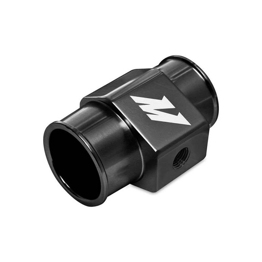 MISHIMOTO MMWHS-38-BK Water Temperature Sensor Adapter - 38mm - Black, Silver, Gold Photo-1