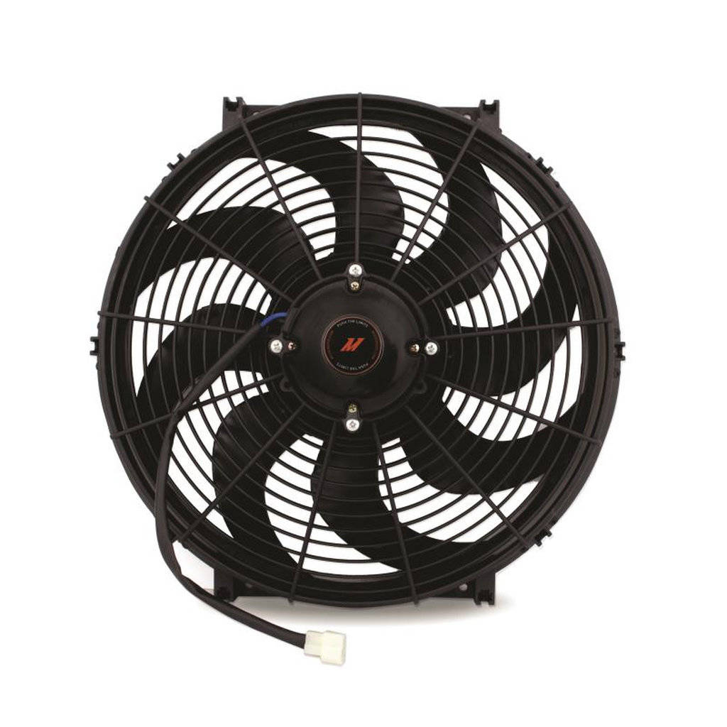 MISHIMOTO MMFAN-16HD Race Line, High-Flow Fan, 16" Black Photo-1