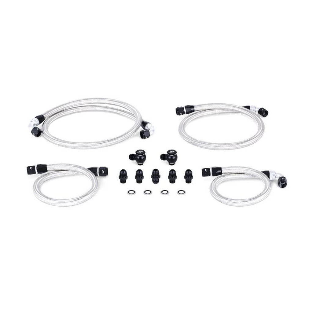 MISHIMOTO MMSBH-RX8-04K MAZDA RX8 Oil Line Kit, 2004-2011 Photo-0