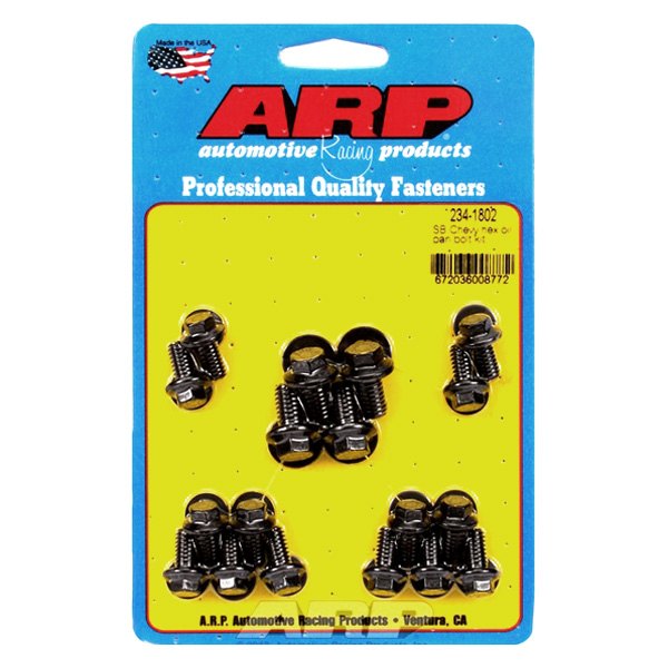 ARP 234-1802 Oil Pan Bolt Kit for CHEVROLET Small Block hex Photo-0