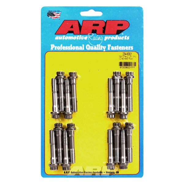 ARP 234-6301 Rod Bolt Kit for CHEVROLET LS Gen III/IV & 6.2L LT1 (except LS7 & LS9) “Cracked Cap Design”. ARP2000 Photo-0