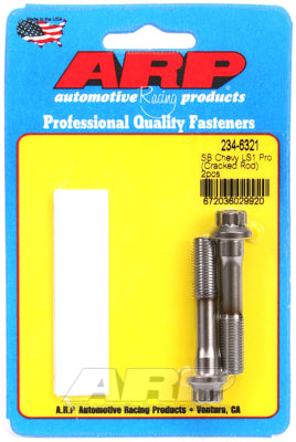 ARP 234-6321 Rod Bolt Kit for Chevrolet LS Gen III/IV & 6.2L LT1 (except LS7 & LS9) “Cracked Cap Design”. ARP2000 Photo-0