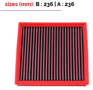 BMC FB815/20 236x321 PANEL AIR FILTER Photo-0