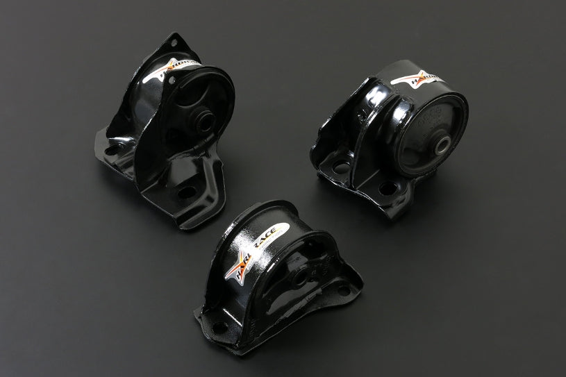 HARDRACE 5826-A HARDEN ENGINE MOUNT (3pc) HONDA CIVIC 92-96 Photo-0
