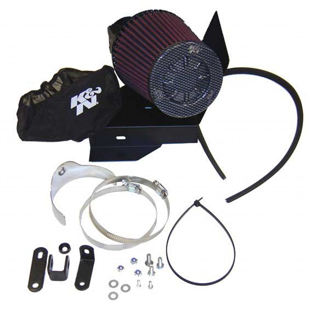 K&N 57I-2502 Performance Air Intake System FORD FOCUS RS L4-2.0L F/I, 2002-2004 Photo-0