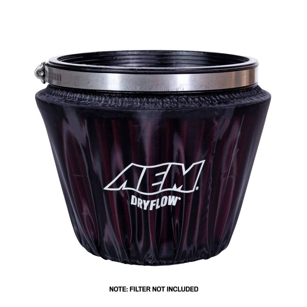 AEM 1-4002 Air Filter Wrap PREFILTER 7-1 / 2" BASE, 5" TOP, 5" TALL Photo-2