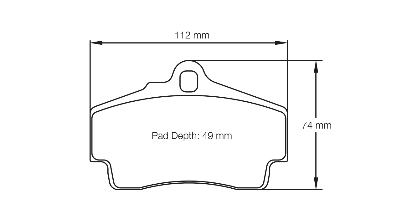 PAGID 2406-RSL19 Rear brake pads RSL19 PORSCHE 718 Cayman S 2.5 (982)/981C Cayman GTS 3.4 Photo-1