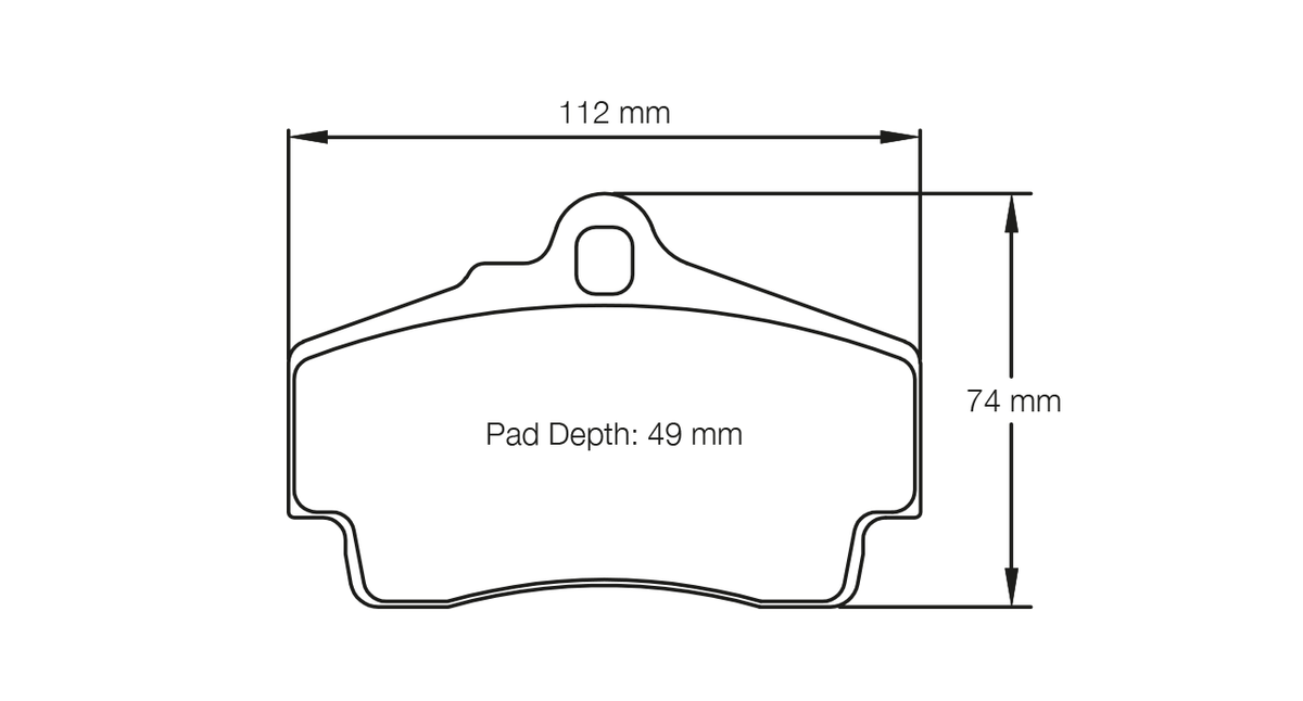 PAGID 2406-RS42 Rear Brake Pads for PORSCHE 718 Cayman S 2.5 (982) / 981C Cayman GTS 3.4L Photo-0