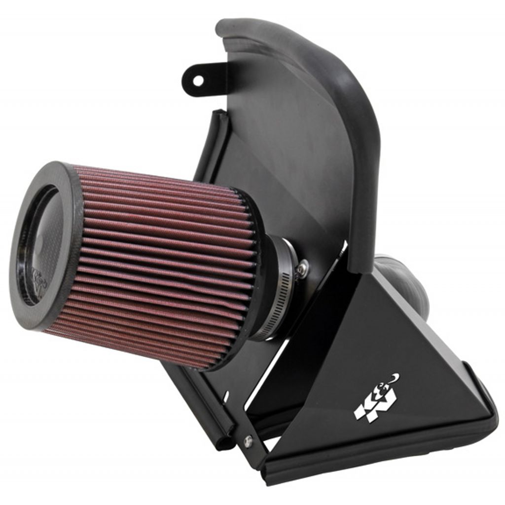 K&N 69-9505T Performance Air Intake System TYPHOON; AUDI A4 L4-2.0L F/I, 2009-2013 Photo-0