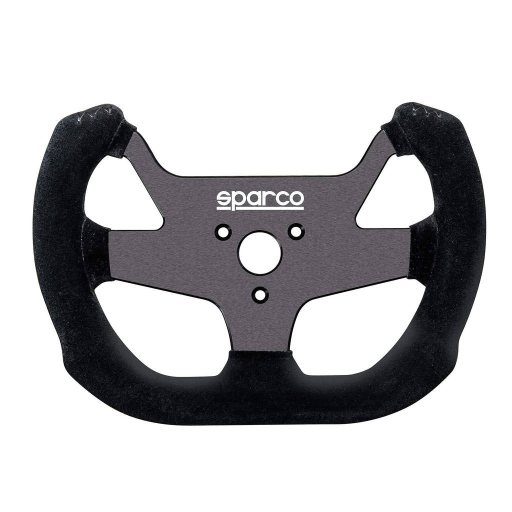 SPARCO 015P270SSN Steering wheel F-10A, suede, black, carbon, hole interaxis 3x50,8 mm Photo-1