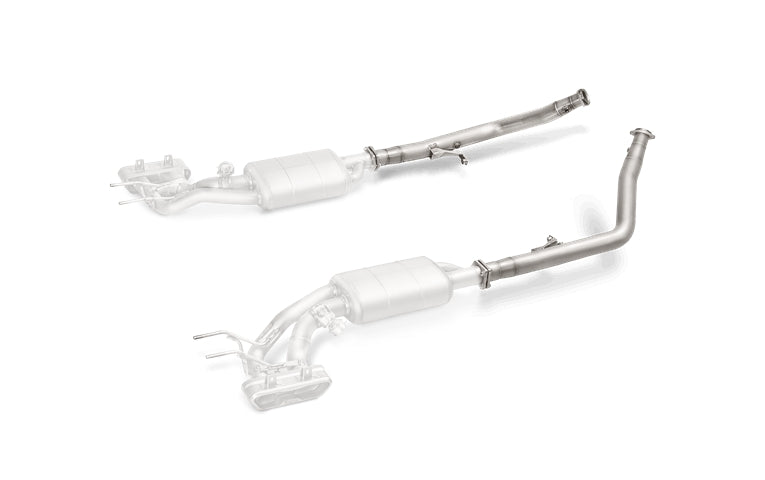 AKRAPOVIC DP-ME/SS/2 Downpipe Set w/o Cat (SS) MERCEDES-Benz AMG G63 (W463) 2015-2018 Photo-1